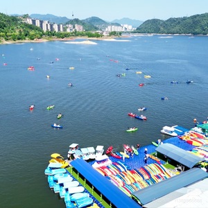 ชุดอุปกรณ์ <span class=keywords><strong>SUP</strong></span> แบบเป่าลมสำหรับครอบครัวและสัตว์เลี้ยง รุ่น Pro พร้อมไม้พายสำหรับสุนัข ขายส่ง - Product Image 6