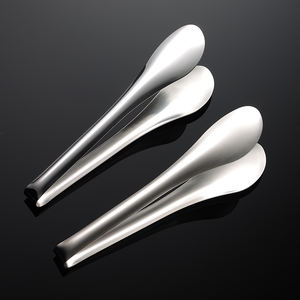 Stainless Steel 304 Food Bread Dessert <strong>Cake</strong> Clip Multifunctional Food Baking Cooking Clip Buffet Supplies Service <strong>Tongs</strong> 4005128 - Product Image 2