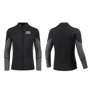 Logo di spessore personalizzato prezzo all'ingrosso produttore muta da sub in gomma riscaldamento muta da apnea gilet muta in neoprene top