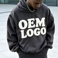 Produsen Hoodie Bordir Kustom Berkualitas Tinggi Berbagai Macam Cetak Puff Cetak Busa