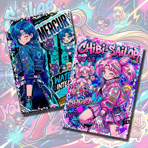 Cartes de fan art YZ dernières nouveautés, figurines anime Eif Baby, Cinnamoroll, cadeau <span class=keywords><strong>Sailor</strong></span> <span class=keywords><strong>Moon</strong></span>, cartes de collection B5, coffret booster de cartes artistiques, <span class=keywords><strong>jeux</strong></span> de société - Product Image 1