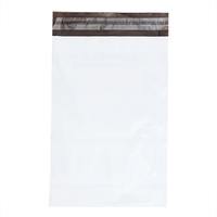 Taille personnalisée en gros matériau solide sac d'expédition blanc poly sac de courrier sacs d'expédition étanches pour la livraison
