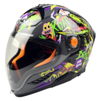 Casque de sécurité intégral pour enfants, modèle NEW kids, en ABS, pour moto, WLT-507