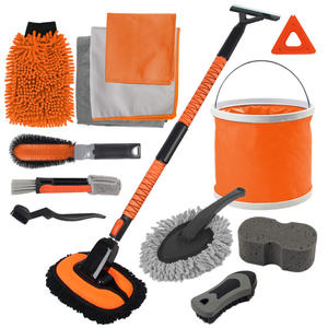 Juego de Herramientas para Lavado de Autos de Venta Directa de Fábrica <span class=keywords><strong>Aido</strong></span>, Cepillo de Esponja para Lavado de Autos en Casa con Salida de Aire Eficaz y Cubo Plegable - Product Image 1