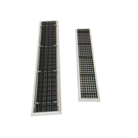 Ventilation ABS Échappement Climatisation Plafond Climatiseur Mur Évent Grille Amovible Barre Linéaire Grilles