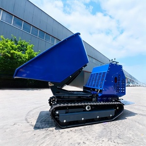 Kc-1200 Bestselling Products Kc-1200 Hydraulic Rotating Crawler Tipper 1200kg Small Rubber <b>Track</b> <b>Dumper</b> - Product Image 2