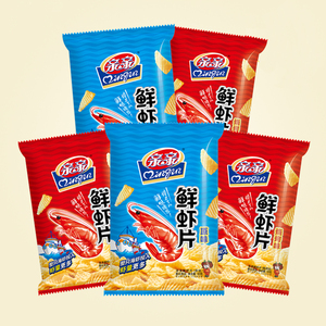 Qinqin 80g Prawn <strong>Cracker</strong> <strong>Stick</strong> Original <strong>Salty</strong> Flavor Puffed Seafood Chinese Snack Custom Production