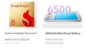 Nuevo vivo S50 Pro Mini 5G Smartphone 2025, Pantalla AMOLED de 6.31'', Snapdragon 8 Gen 5/16+512/6500mAh Batería/90W Carga - Product Image 4