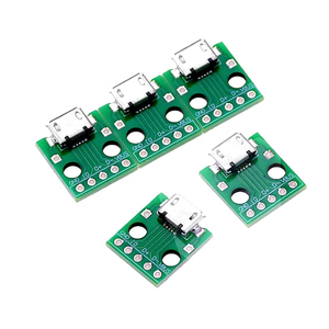 Ventes chaudes Adaptateur MICRO USB vers DIP Connecteur femelle 5 broches Type B Convertisseur de carte de circuit imprimé Pinboard 2.54 - Product Image 1