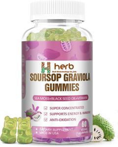 OEM/ODM Private Label <b>Sea</b> <b>Moss</b> Gummies With Bladderwrack Burdock Root Gummies for Thyroid, Healthy Skin, Detox, Weight Loss - Product Image 1