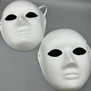 Có Thể Tái Chế Và Tùy Chỉnh Halloween Môi Trường Mặt Nạ Trên Khuôn Mặt Cosplay Mặt Nạ Phân Hủy Dùng Một Lần Bột Giấy Mặt Nạ Trên Khuôn Mặt B - Product Image 4