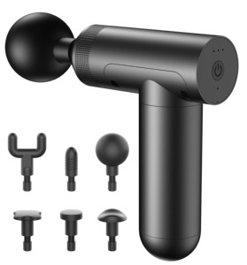 <span class=keywords><strong>Pistolet</strong></span> de <span class=keywords><strong>massage</strong></span> <span class=keywords><strong>2021</strong></span> sans fil, masseur à percussion portatif pour tissus profonds, idéal pour la récupération sportive - Product Image 1