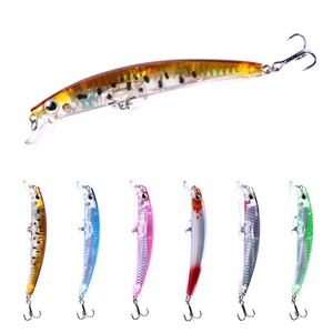 HENGJIA 12 centimetri vivid naturale vibrazione artificiale esca lure di pesca 14G minnow corpo duro esca <span class=keywords><strong>esche</strong></span> da pesca - Product Image 2