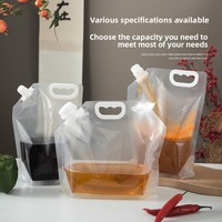 Sac à eau pliable portable de 5 L pour l'extérieur, sac à liquide de qualité alimentaire pour la bière, le jus, les boissons