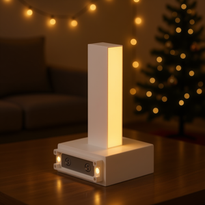 Magnetic Led Light Decorative Letter I <b>3.7</b> In 3000K Warm White For Holiday Home Decoration - Product Image 2