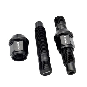 HRMin Ti-6Al-4V conversion de goujon de roue automatique M14 * 1.5mm écrous et accessoires pour voiture de course VW AUDI - Product Image 1