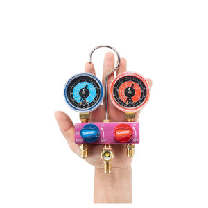 नई शुभारंभ Hongsen कई गुना गेज सेट गेंद वाल्व संरचना जेब में HS-M02 - Product Image 1