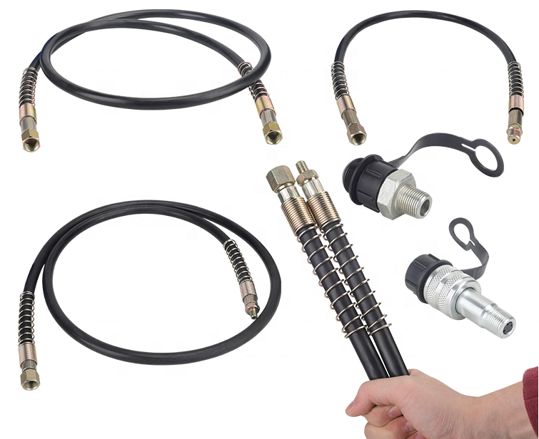 70 Mpa High Pressure 2 meters oil hose hydraulic rubber hose