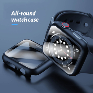 <span class=keywords><strong>Apple</strong></span> <span class=keywords><strong>Watch</strong></span> Series 3 42mm 45 mm Protector de pantalla con estuche HD Anti-arañazos para <span class=keywords><strong>Watch</strong></span> 4/<span class=keywords><strong>5</strong></span> - Product Image 2