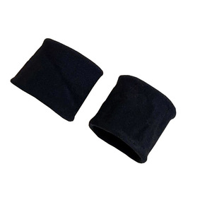 Élastiques à cheveux pour queue de cheval haute, en tissu tricoté, couleur unie, version audacieuse, usage quotidien, lot de 5 - Product Image 5