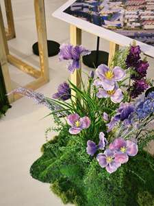 Flores de decoración gigantes artificiales personalizadas, para deshierbe, biblioteca, librería, decoración de escenario, decoración de eventos - Product Image 6