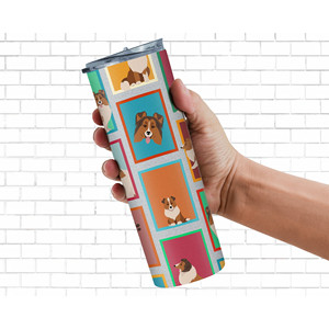 Vaso Delgado de Acero Inoxidable Sheltie - Product Image 4