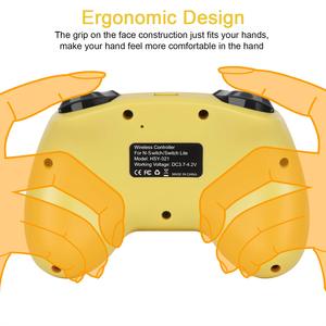 Gamepads inalámbricos BT con eje y vibración <span class=keywords><strong>Mando</strong></span> Pro <span class=keywords><strong>Switch</strong></span> Lite Joystick Gamepad para Nintend <span class=keywords><strong>Switch</strong></span> Pro Controller - Product Image 4