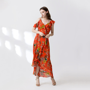 <span class=keywords><strong>Joven</strong></span> dama casual y <span class=keywords><strong>elegante</strong></span> de moda venta al por mayor traje de encaje de hombro - Product Image 3