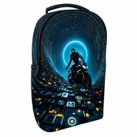 Mochila para Portátil con Logotipo Personalizado OEM/ODM, Mochila Deportiva Casual para Motociclistas, con Correas de Hombro Ajustables