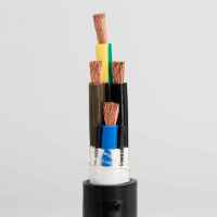 6 Cores Câble Flexible Plat avec Fil De Terre Portique Grue Câble