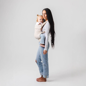 Portabebés para recién nacidos, portabebés ergonómico ligero con soporte para la cabeza, portabebés plegable con manos libres para bebés de 0 a 36 meses - Product Image 3