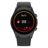 Reloj Inteligente 4G SOS con Detección de Frecuencia Cardíaca, Monitoreo de SpO2 y Llamadas con un Solo Botón