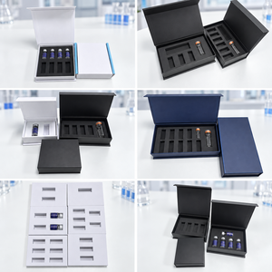 Boîte magnétique rigide personnalisée pour l'emballage de flacons d'ampoules de peptides, boîte cadeau - Product Image 2