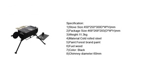 OEM Cheap Price Wood <b>Stove</b> with Oven Camping <b>Stove</b> Portable Bell Tent <b>Stove</b> - Product Image 6