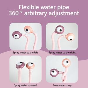 ฝักบัวอาบน้ำลายการ์ตูน<span class=keywords><strong>ท</strong></span>รงหอยทากสำหรับเด็ก,ก๊อกอ่างอาบน้ำของเล่นสำหรับเด็กทารกหัวฉีดน้ำสองชั้น - Product Image 5