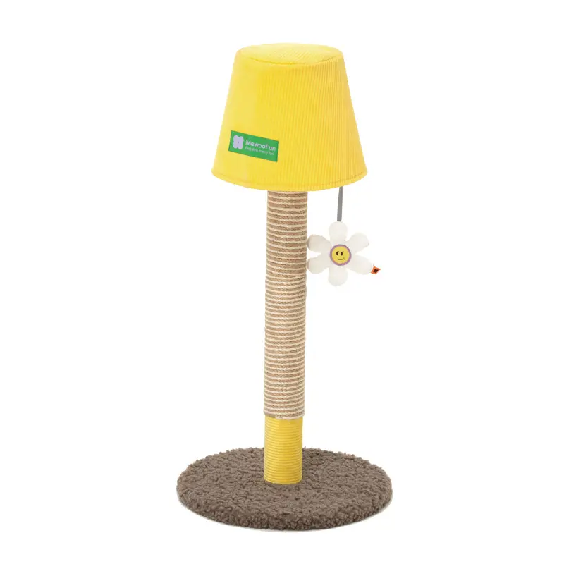 MewooFun Mini Customized Manufacturer Simple High Quality Cat Scratch Posts Oem Cat Post Cat Activity Trees