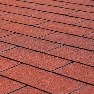 Jingda 50 + năm bảo hành Đỏ chống cháy giá cả phải chăng thời tiết lợp nhựa đường bệnh zona mái ngói - Product Image 3