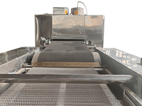 Ligne de production de biscuits en gaufrette pour la cuisson de la crème glacée et du chocolat Machine à gaufrettes efficace