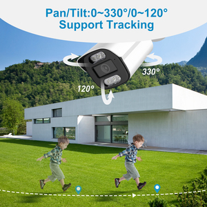 กล้องโดม PT ขนาดเล็ก 8MP 4K 2 นิ้ว พร้อม Wifi รองรับ 2.4G/5G  ระบบติดตามอัตโนมัติ  รองรับเสียงสองทาง  มาตรฐานกันน้ำ IP66  วัสดุโลหะ  หน่วยความจำ 256G  ฟังก์ชั่นตรวจจับคน/ยานพาหนะ - Product Image 4
