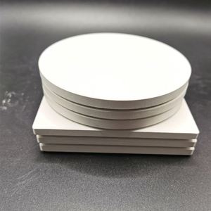 Posavasos de Cerámica Blancos para Sublimación, Posavasos Redondos y Cuadrados de Bisque con Base de Fieltro para Regalos, Venta al Por Mayor - Product Image 2