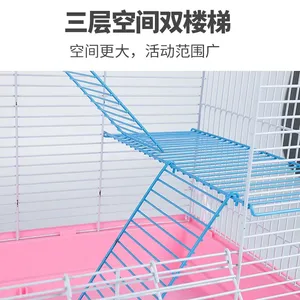 Les cages pour hamsters peuvent être combinées avec des nichoirs Golden <span class=keywords><strong>Bear</strong></span> de différentes sortes, y compris l'option d'ajouter une cage à trois étages. - Product Image 2