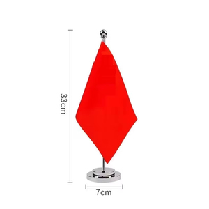 Bandiera da Tavolo <span class=keywords><strong>Turca</strong></span> di Alta Qualità Personalizzata a Forma di Y con Asta e Supporto per Decorazione Domestica - Product Image 5