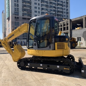 Tweedehands <span class=keywords><strong>Komatsu</strong></span> Pc78 Minigraafmachine Zero Tail Swing <span class=keywords><strong>Komatsu</strong></span> Motor 7.8ton Klasse Zuinig Goed Onderhouden - Product Image 1