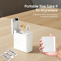 Mini-imprimante thermique sans encre 0,5 pouce, compatible avec les téléphones, pour la maison, le bureau et l'école