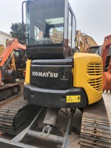 Original Japon 5,5 tonnes Komatsu Pc55 Pc55Mr Mini pelle d'occasion Komatsu Pc55 en vente bon marché - Product Image 3