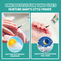 Liquide anti-morsure d'ongles OEM non toxique, amère, pour inhiber la croissance des cuticules, empêcher les enfants de mordre et de sucer leurs ongles