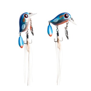 Exybo Zh <b>Floating</b> Double Section Rock N Roll Chubby Lure 54mm 4.8g Tractor Shaped Bass Artificial Lure Topwater Bait - Product Image 1