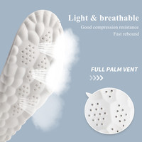 Semelle intérieure de Massage des pieds, Sport, doux, respirant, déodorant, Inserts de chaussures, modèle antidérapant, semelles orthopédiques