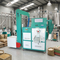 Décortiqueuse de riz commercial pour riz brun et blanc, machine à décortiquer le paddy, moulin à riz pour le traitement du riz