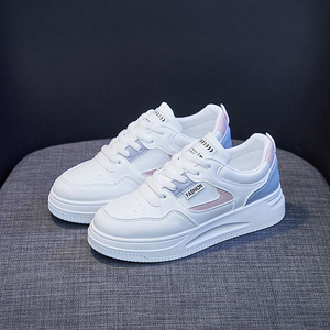 Trendy Basic White <b>Shoes</b> Women 2026 Spring Autumn New Breathable Thick Bottom Board Students Sneakers AS-02 Sneakers for Women A - Product Image 5